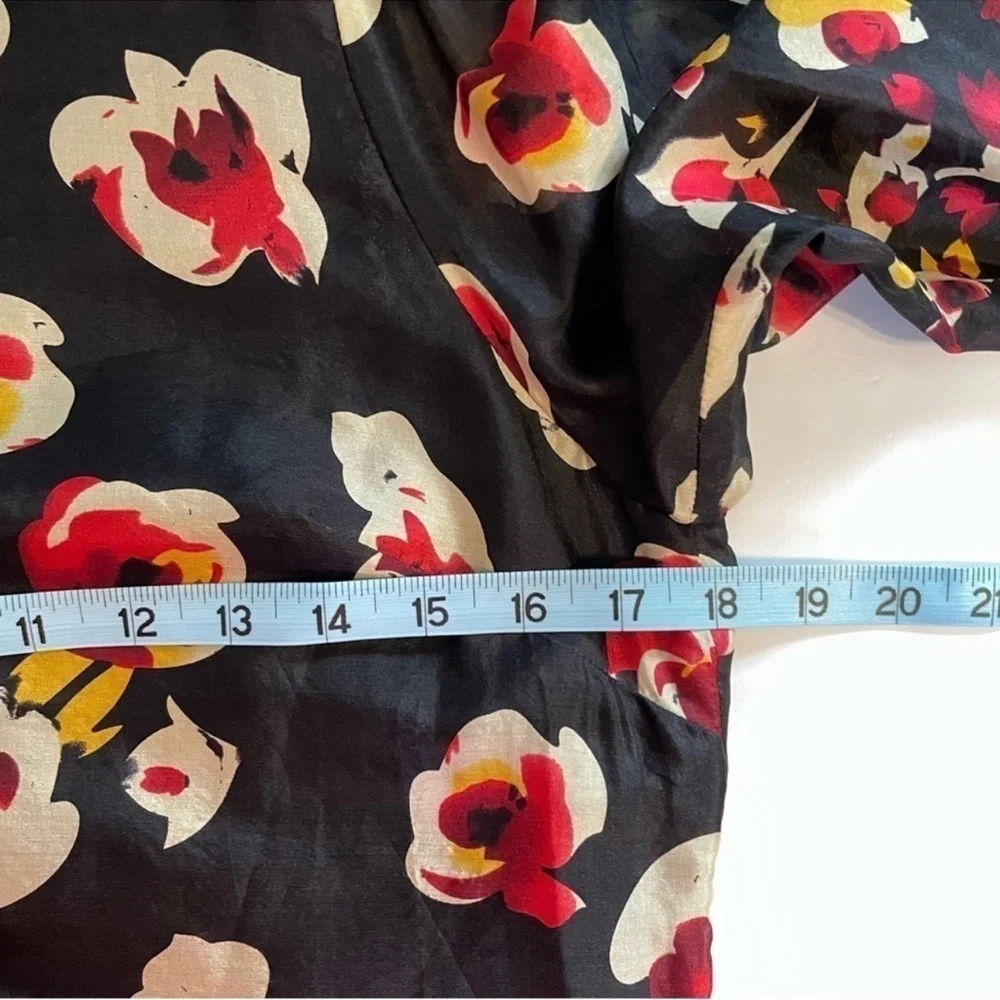 Aryn K Black Floral Mini Dress - Picture 15 of 16